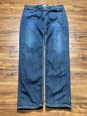 Hudson Jeans Dark Wash Straight Leg Size 32 Made in USA Premium Denim